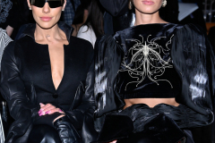Amanza Smith and Alina Charova seen in front row during the Selenee Spring 2025 LA Fashion Show (Photo by Mark D. Gunter/Getty Images for Selenee)