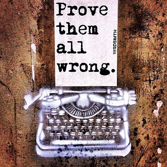 Motivating words by WRDSMTH - Prove them all wrong