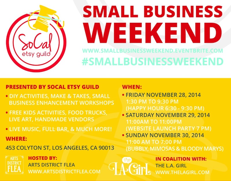 Small Business Weekend Event Flyer