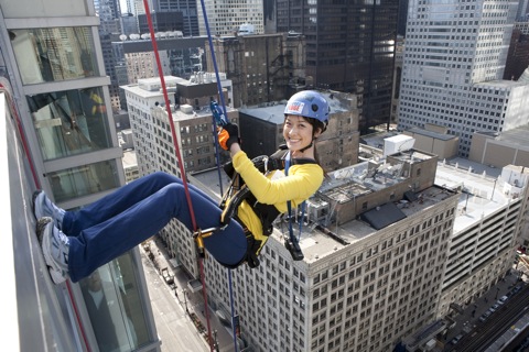 The LA Girl Goes Over The Edge: For Esophageal Cancer