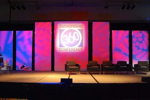 Inspirational Quotes from Entrepreneur 360; Entrepreneur 360 stage at Long Beach