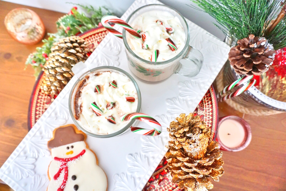 Holiday Drink Recipes - Candy Cane Hot Chocolate
