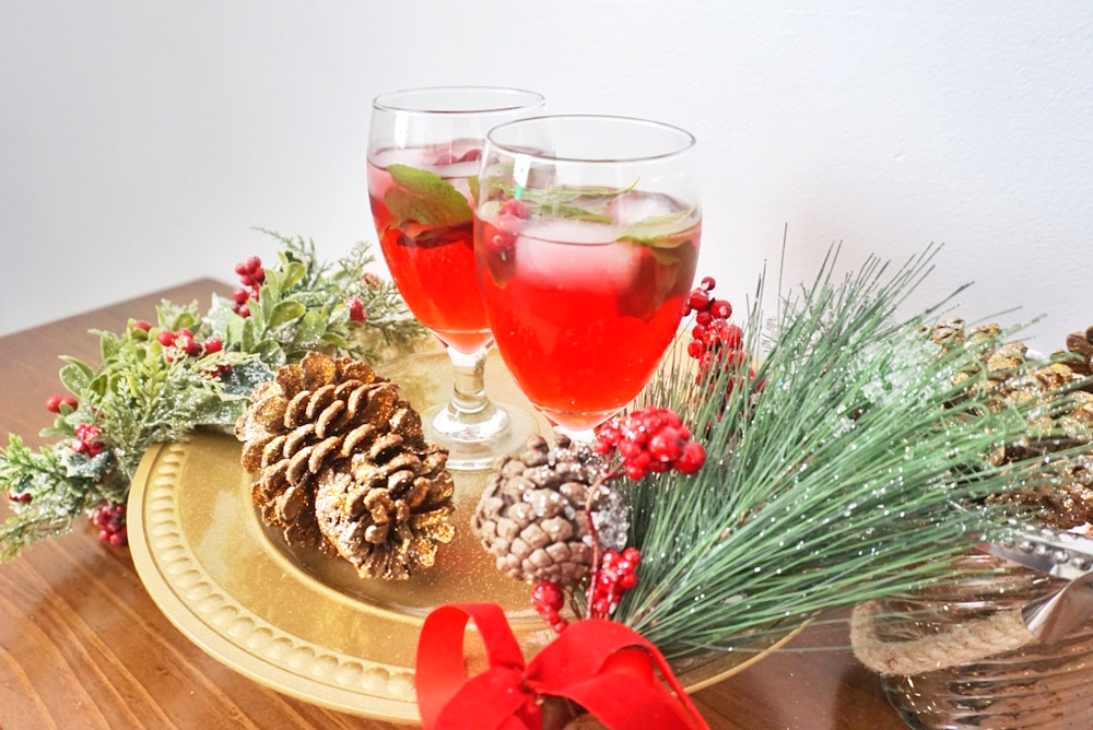 Holiday Drink Recipes - Cranberry Christmas Juleps