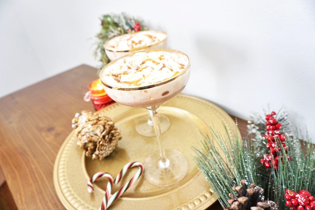 Holiday Drink Recipes - Gingerbread Eggnog White Russian