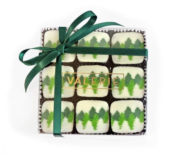 Gifts for Every LA Girl; Valerie holiday chocolates