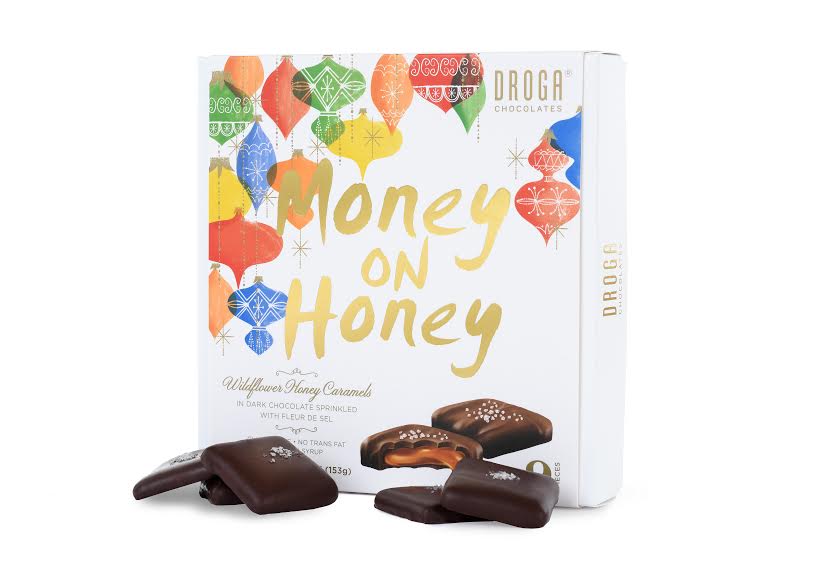 Gift Guide: Last Minute Gifts for Every One on Your List; Money on Honey Chocolate