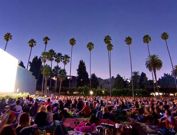 Romantic Places in Los Angeles; Cinespia Forever Hollywood Cemetary