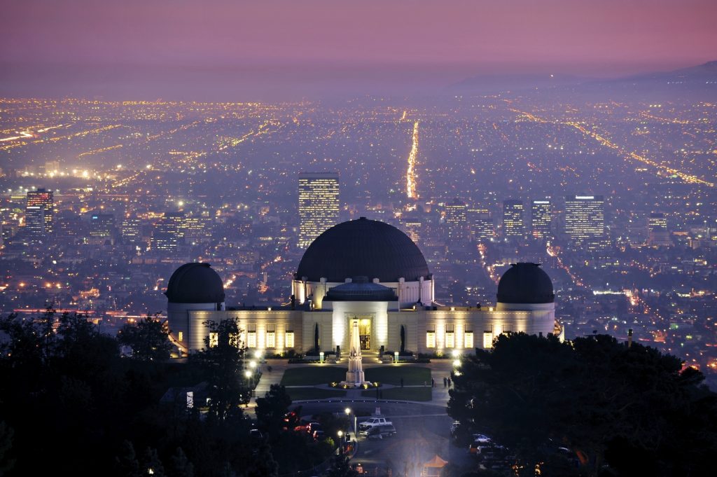 Romantic Places in Los Angeles - Griffith Observatory 