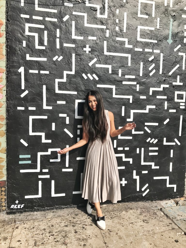 Instagram-Worthy Walls in Los Angeles: DTLA Edition - Black and White Wall