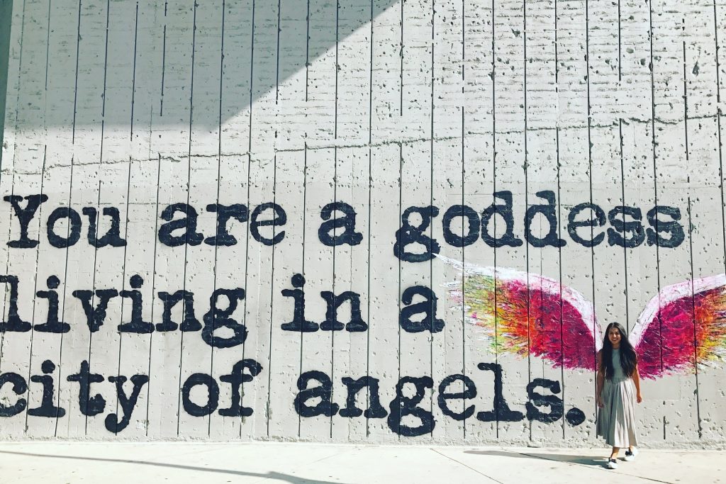 Instagram-Worthy Walls in Los Angeles: DTLA Edition - Goddess Wall