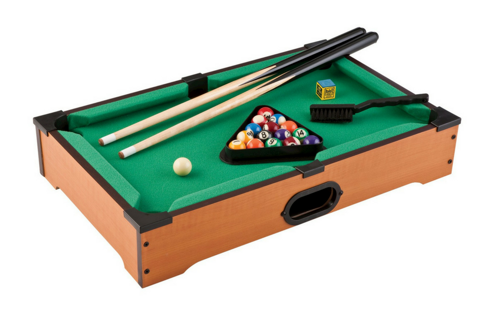 gift guide for the guys: desk pool table