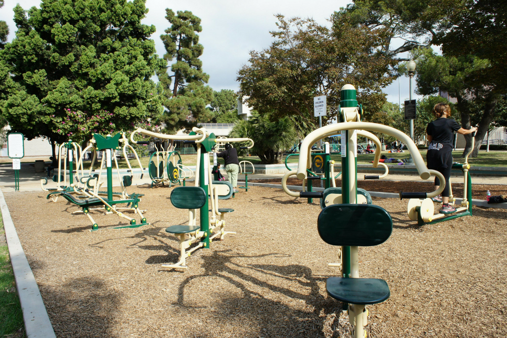 Outdoor Workouts LA: La Cienega Park