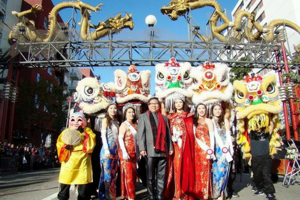 Things to Do in LA in February: golden dragon parade