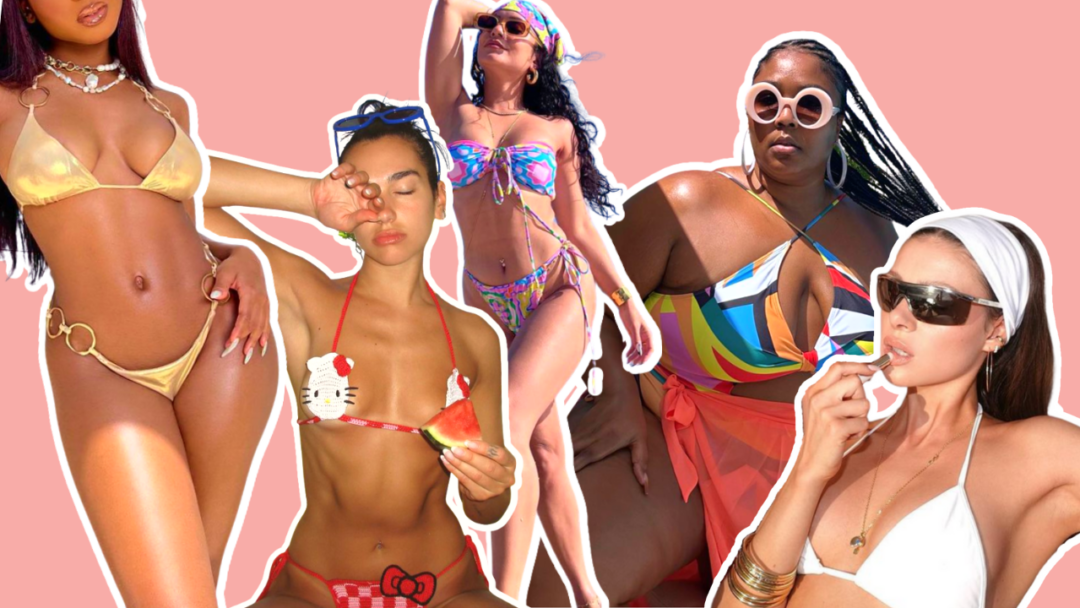 Sexy Celebrity Swimsuit Photos: Hot Bikini Selfies